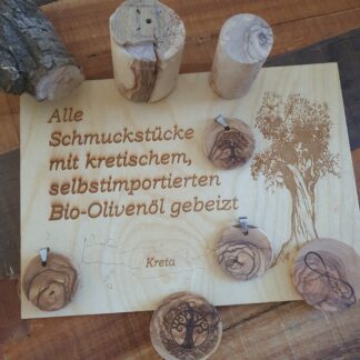 Kretisches Olivenholz